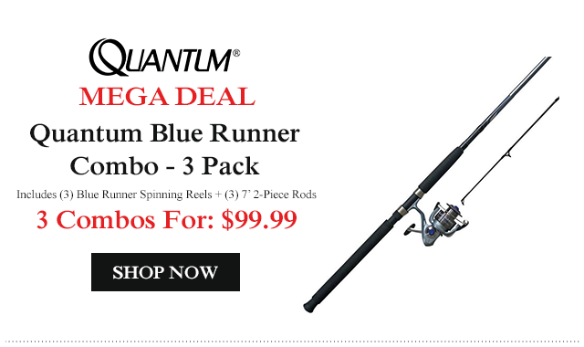 Quantum Blue Runner Combo 3 Pack