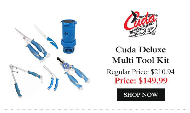Cuda Deluxe Multi Tool Kit