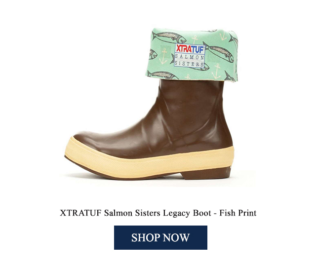 XTRATUF Salmon Sisters Legacy Boot - Fish Print